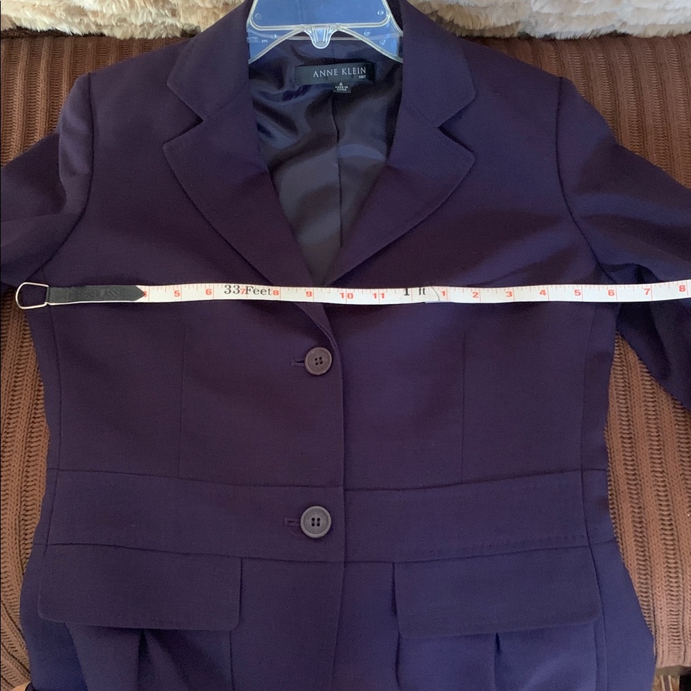 Anne Klein Navy Skirt Suit - Picture 16 of 16